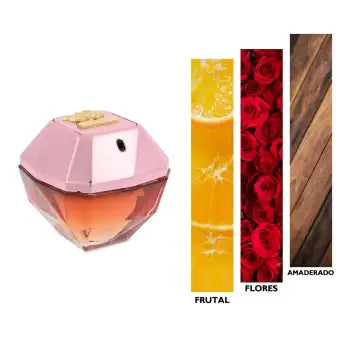 Fragancia Paco Rabanne Lady Million Empire para Dama 80 ml
