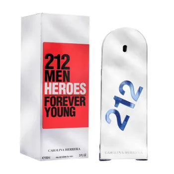 Fragancia Carolina Herrera 212 Men para Caballero 90 ml