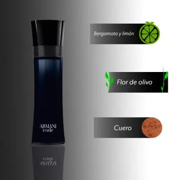 Fragancia Giorgio Armani Code para Caballero 125 ml